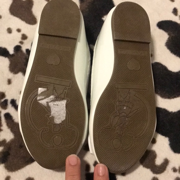 White Bling Flats - Picture 4 of 4